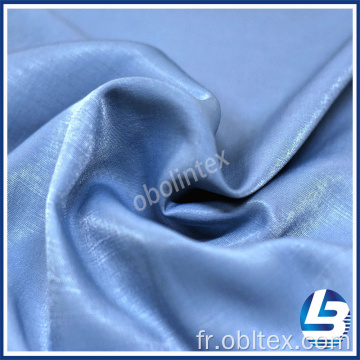 Tissu Rayon Polyester Obl20-5001 pour chemise